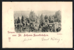 AK St. Johann-Saarbrücken, Ehrenthal Mit Friedhof  - Saarbrücken