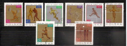 POLAND 1965●Olympic Medal Winners●Mi 1623-30 CTO - Used Stamps