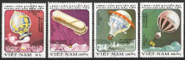 Vietnam 1983 - Mi 1298... - YT 394... ( Hot Air Balloons ) - Airships