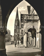 71725802 Muenster Westfalen Prinzipalmarkt Stadtweinhausbogen Muenster - Muenster