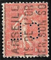 1 04	29	26	N°	199	Perforé	-	CL 218	-	CREDIT LYONNAIS - Used Stamps