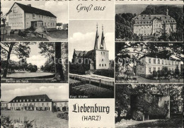 71725795 Liebenburg Schule Schloss Teich Ev Kirche Sanatorium Schullandheim Lieb - Autres & Non Classés