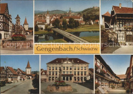 71725784 Gengenbach Brunnen Bruecke Rathaus Dorfpartien Gengenbach - Other & Unclassified