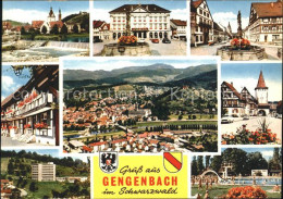 71725779 Gengenbach Kirche Wehr Dorfbrunnen Totalansicht Schwimmbad Gengenbach - Other & Unclassified