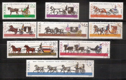 POLAND 1965●Coaches●Mi 1644-52 CTO - Used Stamps