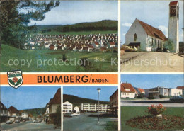 71725768 Blumberg Baden Totalansicht Kirche Strassenpartien Blumberg - Other & Unclassified