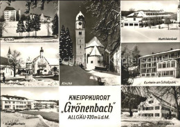 71725751 Groenenbach Bad Schloss Markt Bad Clevers Kirche Kurheim Mathildenbad G - Autres & Non Classés