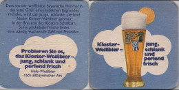 5004196 Bierdeckel Quadratisch - Kloster Weißbier - Beer Mats
