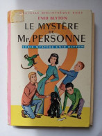 Le Mystere De Monsieur Personne - Other & Unclassified