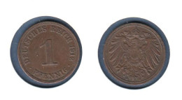 Allemagne  1 Pfennig  1912 A, Type 2, KM#10, Deutsches Reich, - 1 Pfennig