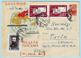 USSR 1961.0626. Letter Week. Prestamped Cover, Used - 1960-69