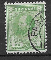 Suriname 1873-88, NVPH 9C, Kw 40 EUR (SN 3157) - Suriname ... - 1975
