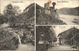 71725622 Trechtingshausen Morgenbachtal Burg Rheinstein Schweizerhaus Trechtings - Autres & Non Classés