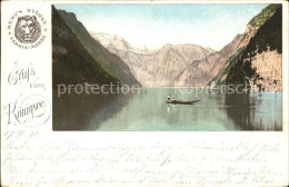 71725620 Koenigsee Berchtesgaden Seepanorama Anzenbach - Berchtesgaden