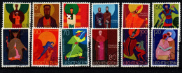 1967 - Liechtenstein 434/37 + 438/45 Santi Patroni   +++++++ - Gebraucht