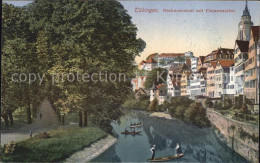 71725584 Tuebingen Neckarpartie Mit Platanenallee Tuebingen - Tübingen