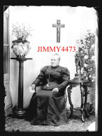 Portrait De Madame Roy En Juin 1905 - Plaque De Verre - Taille 88 X 118 Mlls - Diapositiva Su Vetro