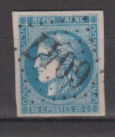 France N° 46 Type III Repére 3 - 1870 Bordeaux Printing