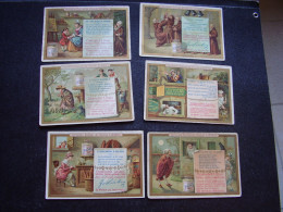Original Old Cards Chromos Liebig S 168 Chansons Complet - Liebig