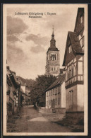 AK Königsberg I. Bayern, Marienstrasse Mit Kirche  - Autres & Non Classés