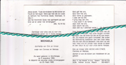 Michaela Van Hecke-Van Eynde, Sint-Niklaas 1994, 1995. Foto - Avvisi Di Necrologio
