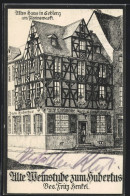 AK Koblenz, Altes Haus Am Florinsmarkt, Restaurant Alte Weinstube Zum Hubertus  - Koblenz