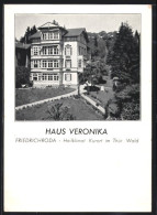 AK Friedrichroda Im Thür. Wald, Haus Veronika  - Friedrichroda