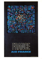 Raymond PAGÈS Illustrateur  AIR FRANCE  " FRANCE "- Série Affiches Et Publicités N°16 CPM 1995 - 500 Ex. - Publicité