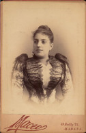 Cuba, Habana, Belle Femme ( Nommé ) Photo Maceo, 1892 - Oud (voor 1900)