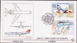 Europa CEPT 1988 Chypre - Zypern - Cyprus FDC2 Y&T N°693 à 694 - Michel N°697 à 698 - 18c EUROPA - 1988