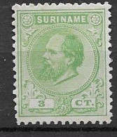 Suriname 1873-88, NVPH 4C MH, Kw 45 EUR (SN 3165) - Suriname ... - 1975