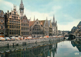 Belgium Gent Gand Quai Aux Herbes And St. Michael Bridge - Gent