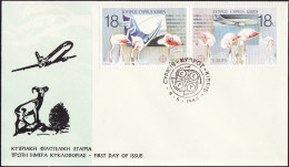 Chypre - Zypern - Cyprus FDC3 1988 Y&T N°693 à 694 - Michel N°697 à 698 - 18c EUROPA - Briefe U. Dokumente