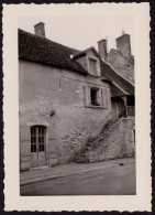 Jolie Photographie D'une Maison à Identifier à Cheverny En 1956, Loir Et Cher, Architecture, Patrimoine 8 X 11,2 Cm - Orte