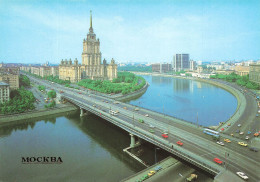 RUSSIE - Moscow - Kalinin Bridge And Ukraine Hotel - Vue Sur Le Pont - Vue Générale - Carte Postale - Russie