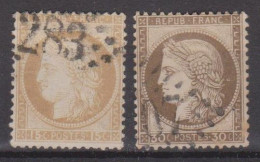 France N° 55 Et 56 - 1871-1875 Ceres