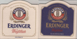 5004452 Bierdeckel Sonderform - Erdinger - Beer Mats