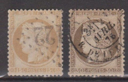 France N° 55 Et 56 - 1871-1875 Cérès