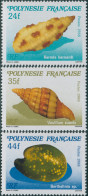 French Polynesia 1988 SG542-544 Sea Shells Set MNH - Other & Unclassified