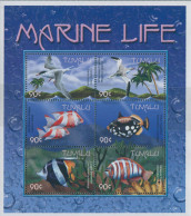 Tuvalu 2000 SG889a Marine Life Sheetlet MNH - Tuvalu