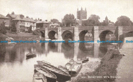 R678370 Hereford. Wye Bridge. Photochrom. Sepiatone Series - World