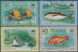 Tuvalu 1979 SG115-117b Fish FU - Tuvalu