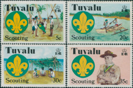 Tuvalu 1977 SG73-76 Scouts Set MLH - Tuvalu