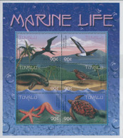 Tuvalu 2000 SG901a Marine Life Sheetlet MNH - Tuvalu (fr. Elliceinseln)
