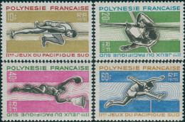 French Polynesia 1966 Sc#223-336,SG63-66 South Pacific Games Noumea Set MNH - Other & Unclassified