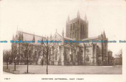 R678371 Hereford Cathedral. East Front. W. H. S. Kingsway Real Photo Series - World
