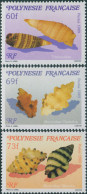 French Polynesia 1989 SG573-575 Sea Shells Set MNH - Other & Unclassified