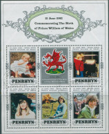 Cook Islands Penrhyn 1982 SG255 Lady Diana Birthday MS FU - Penrhyn