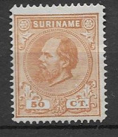 Suriname 1873-88, NVPH 13B MH, Kw 40 EUR (SN 3172) - Suriname ... - 1975