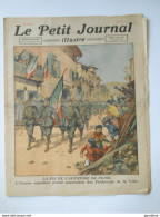 Le Petit Journal N°1568 – 09 Janvier 1921 ARMEE REGULIERE PREND POSSESSION DE FIUME - SEISME EN ARGENTINE ET AU CHILI - Le Petit Journal